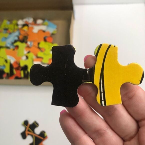 vintage milton bradley heckle and jeckle birds kids jigsaw puzzle missing 3 pcs - Picture 12 of 13